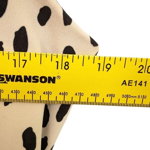 Vintage Elliott Lauren Black & White Animal Print Zip-Up Sleeveless Vest - L - Picture 8 of 9